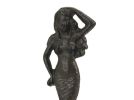 Cast Iron Mermaid Hook 6&quot;