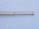 Deluxe Class Brushed Nickel Admirals Spyglass Telescope 27"" with Rosewood Box