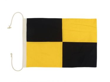 Letter L Cloth Nautical Alphabet Flag Decoration 20""
